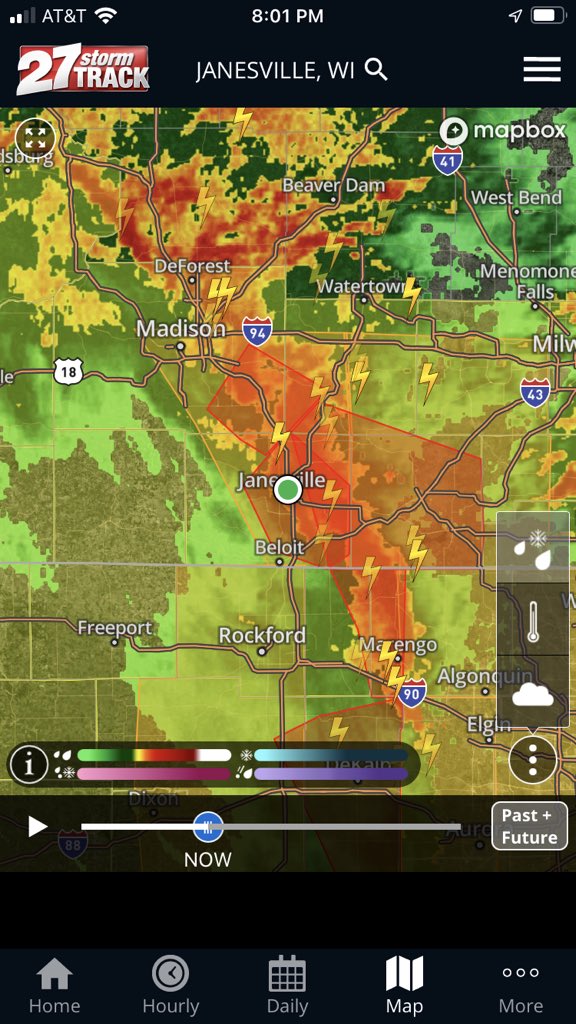 StacyMerrick's tweet photo. A week ago (last Saturday) we woke up to this and today it was 67 degrees and now we’re in the basement with the tornado sirens going off. 😳 https://t.co/mYw2tqCo9l