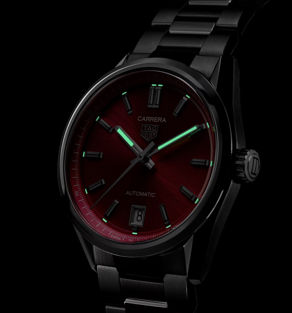 Watchbazar's tweet image. There’s no mistaking the proud and vibrant pink dial of this distinctive TAG Heuer Carrera. Bold and ready to take on any challenge, this striking steel watch reveals the personality of those who dare to wear it. An ambitious icon.