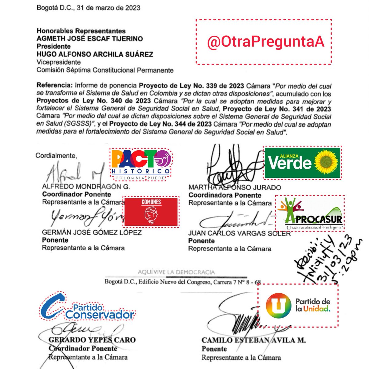 Otra pregunta, amigo tweet media