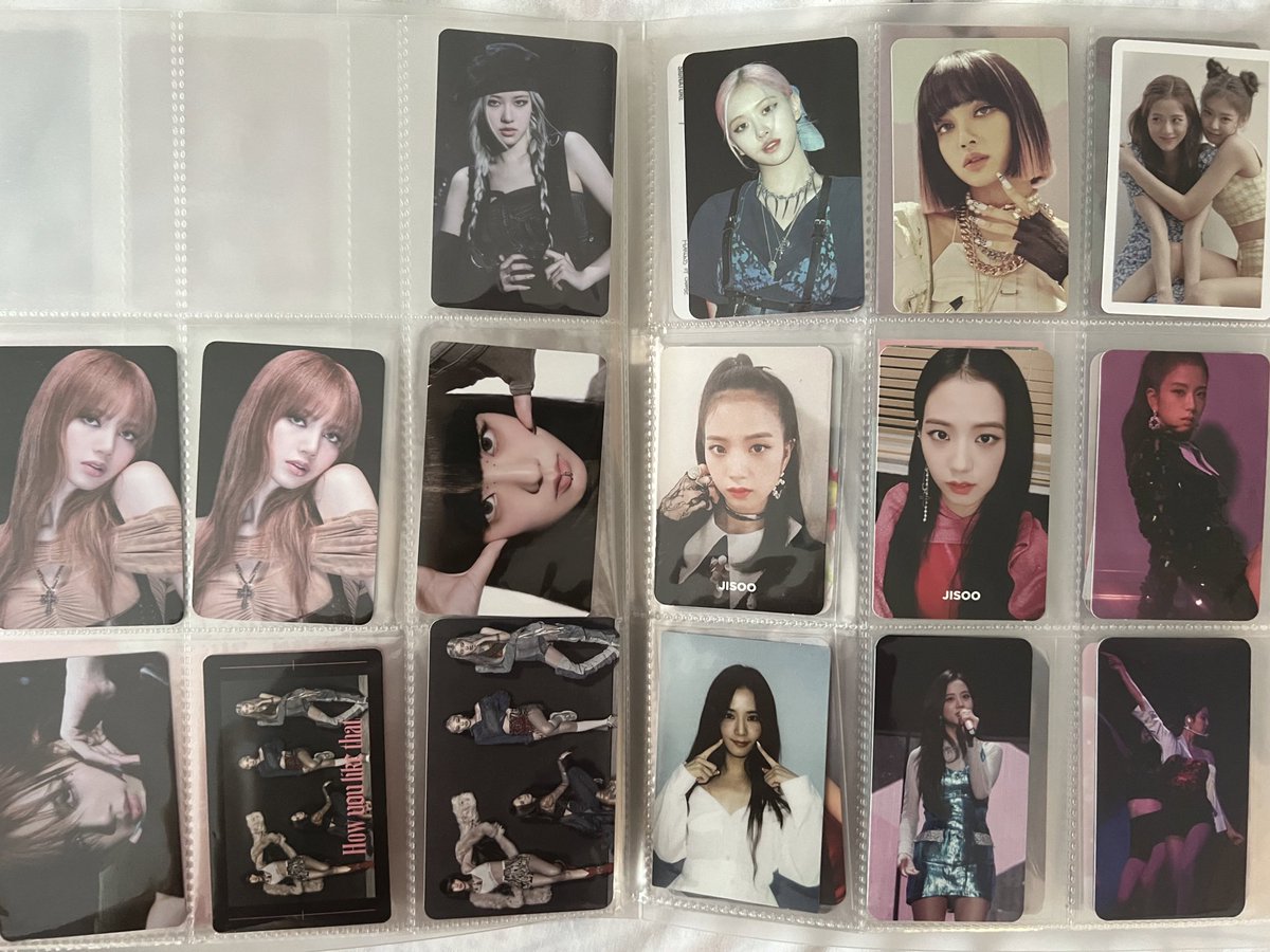 wts 

all 16photocards 2000 thb รวมส่งในไทย
rosé,lisa 4+1 limited photobook
jennie jisoo welcoming2020
jisoo squareup+lovesickgirl
ktown pob concert+bornpink

please dm *

fav before dm for notify me*

#ตลาดนัดblackpink #ตลาดนัดบพ