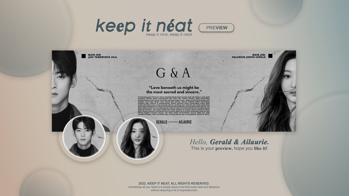 erealde's tweet photo. ️ ️
𝑒𝑓𝑓𝑒𝑟𝑣𝑒𝑠𝑐𝑒𝑛𝑡 𝑝𝑎𝑒𝑜𝑛𝑦:

Muchas gracias for this incredible result, @keep_et_neat! 🤍 I, personally love this one, too much, matchie-matchie with the one and only, dearest Gerald!
 ️ https://t.co/c93zzSXnrA