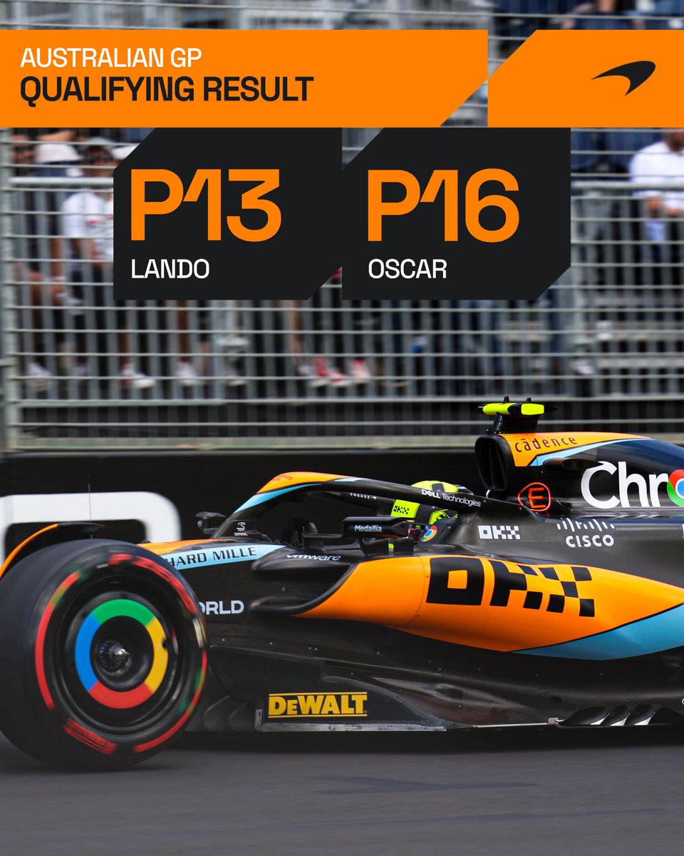 McLaren Mastercard Formula 1 Team tweet media