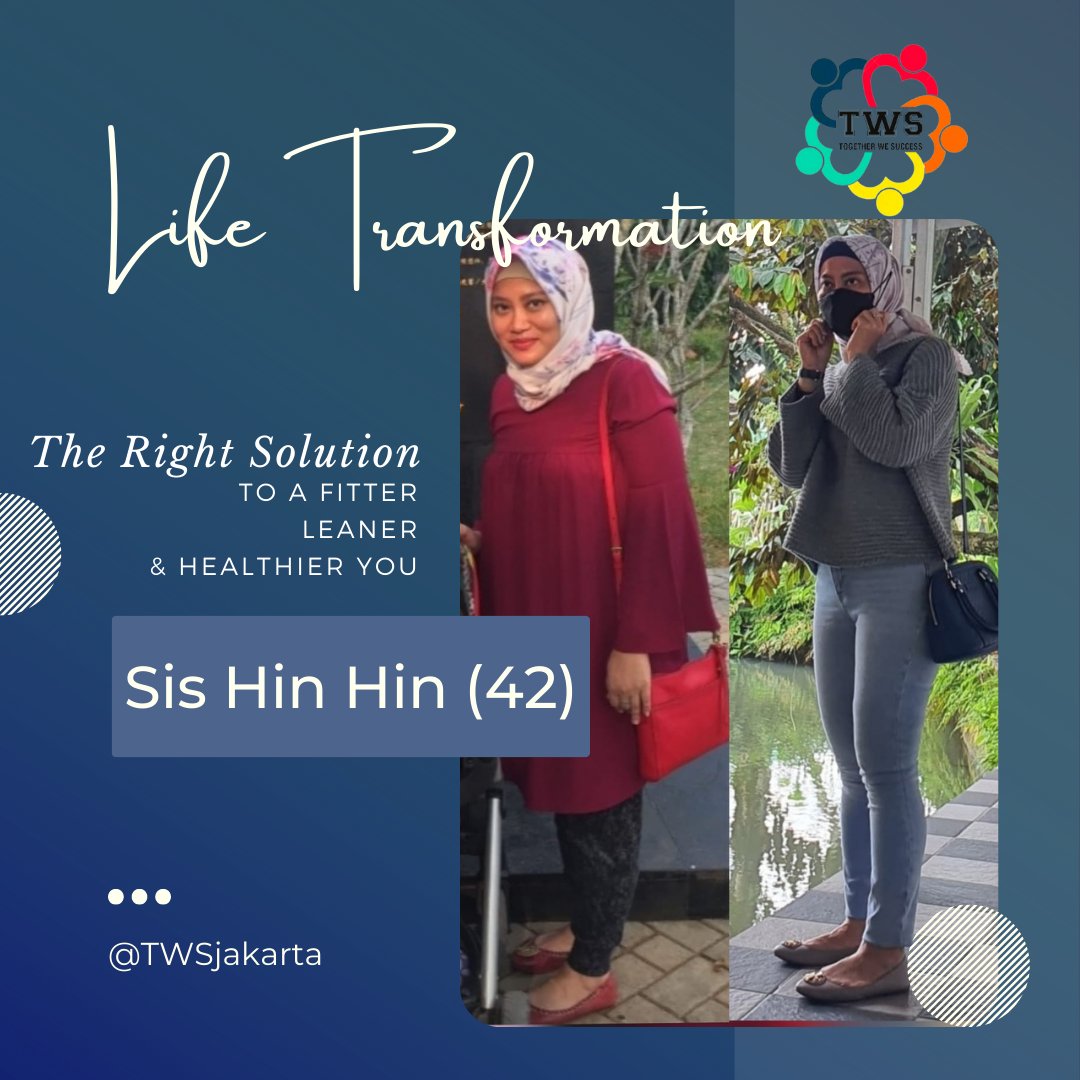 rifah_marzukiah's tweet image. Life transformation from Sis Hin Hin 42 tahun
#twsprogram