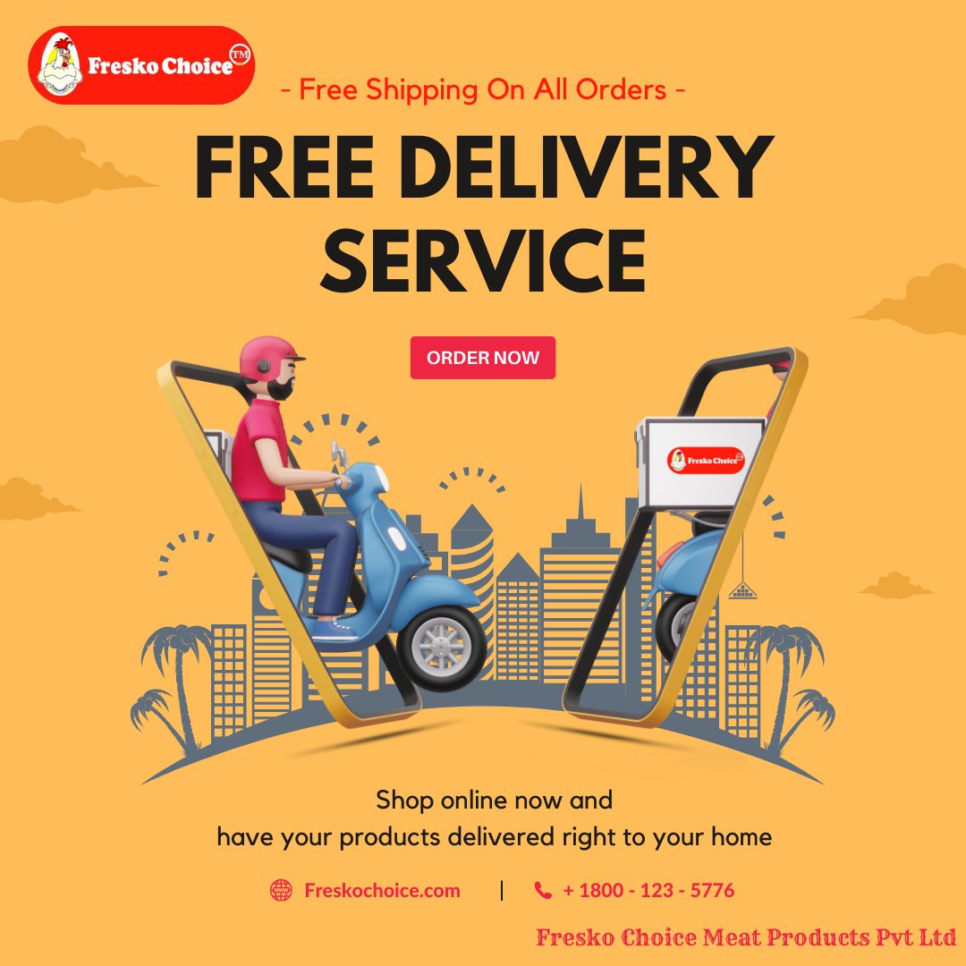 ChoiceFresko's tweet photo. Hello Bangalore,

Why Pay Delivery Charges ????
We are here to Support you Just Order online and get free Delivery
No Hidden Chargers and No Extra Charges
Get Meat Products @ Affordable price
Mind Blowing offers ORDER NOW 🤯🤯🤯

Minimum Order @Rs - 100/- Only https://t.co/gVChXcxVZ3