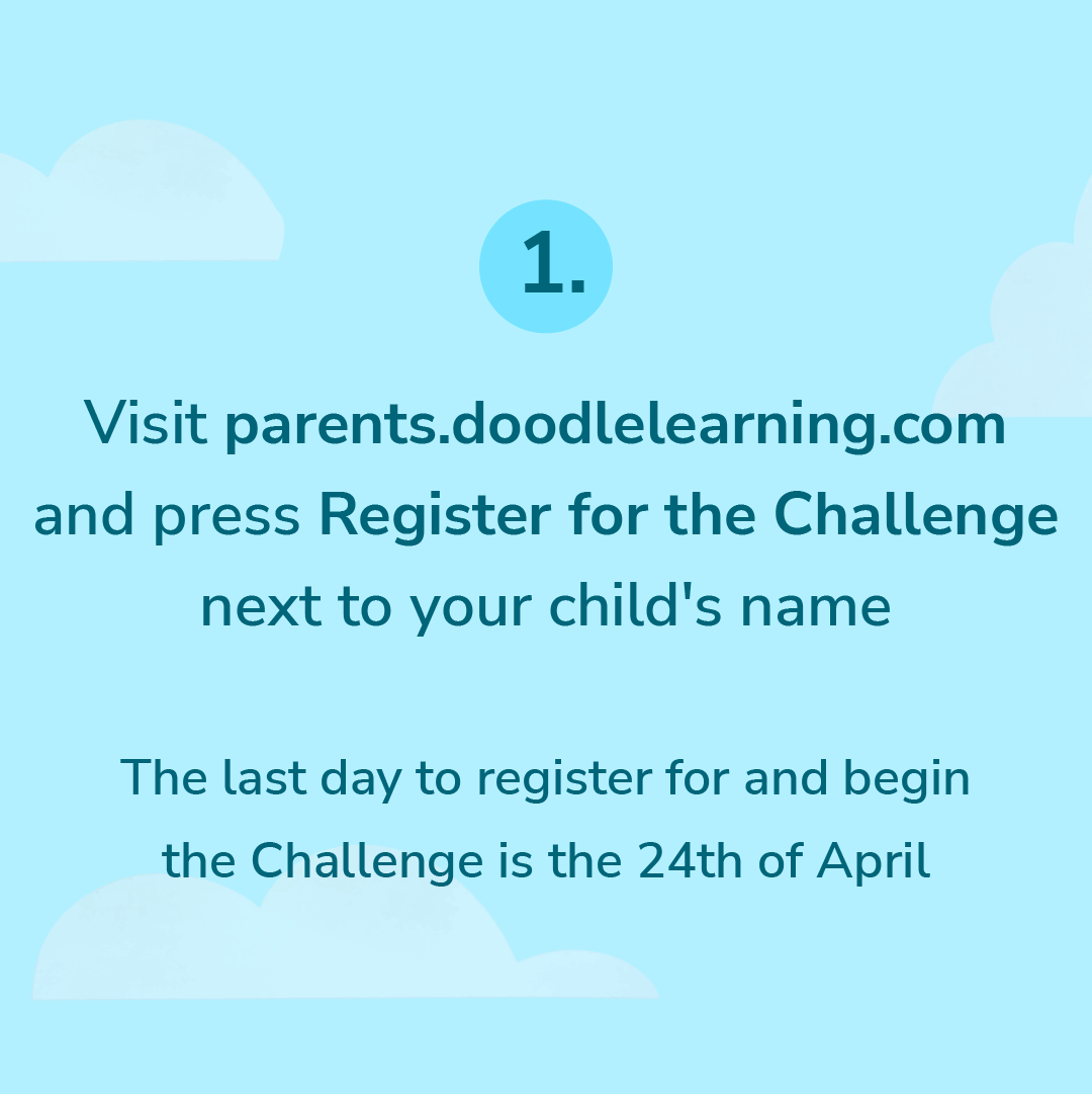 DoodleLearning_'s tweet photo. It’s official: the #DoodleSpringChallenge starts today! 🐣 

Encourage your child or pupils to achieve a 7-day streak + earn 450 stars before April 30th to receive a FREE pin badge and certificate 🎁 

Find out more: https://t.co/J0hlFUHBhr 

Good luck, and happy Doodling! 🎉 https://t.co/DWs2KsD5bV