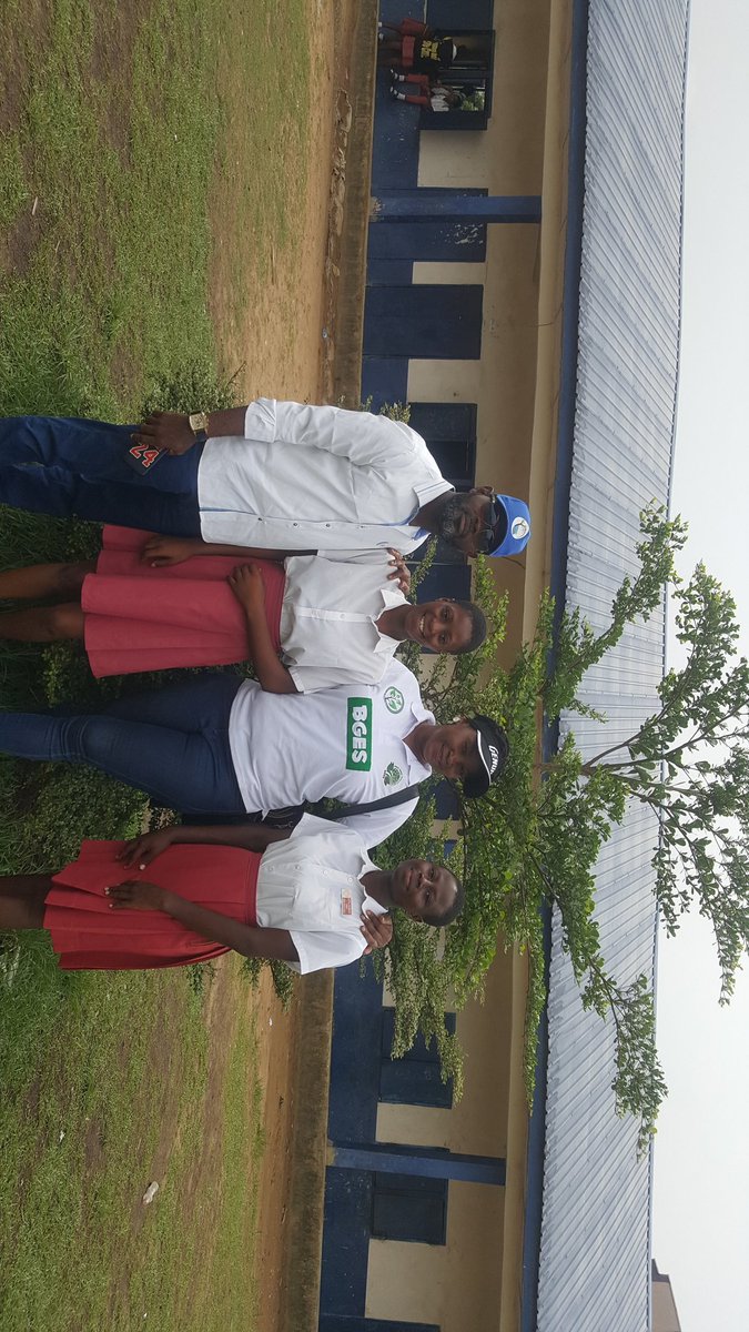 ClimateSma84939's tweet photo. The duo were part of the tree planting exercise that was done 5 years ago. They were in JS1 then, now is SS3. There's no better way to get young ones involved in the war against climate change.
#CSDevNET
#Pacja
#BGES https://t.co/ZBi3tYSH7p