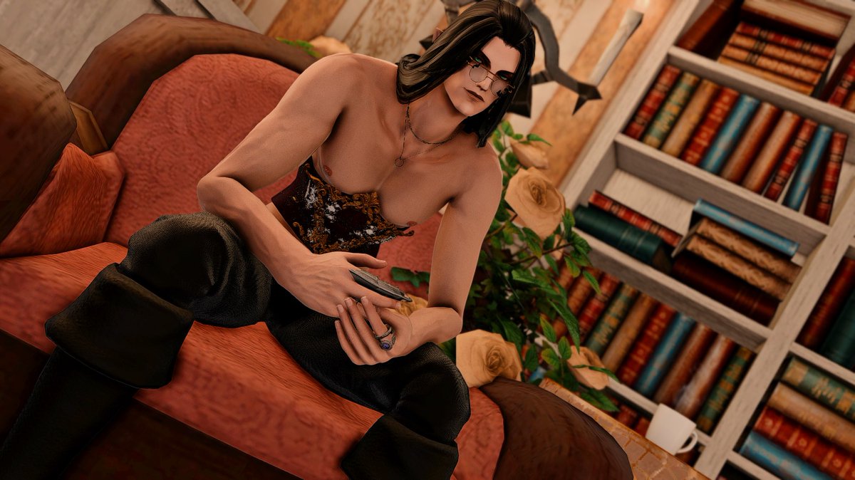 Xalan_Ghost's tweet photo. “These wounds I wear, like a crown upon a king. So heavy they lie, with all the pain that they bring.” ✨💀

Decided to stop by #noxstudio 

#Elezen #ElezenHours https://t.co/VGqbfABMmQ
