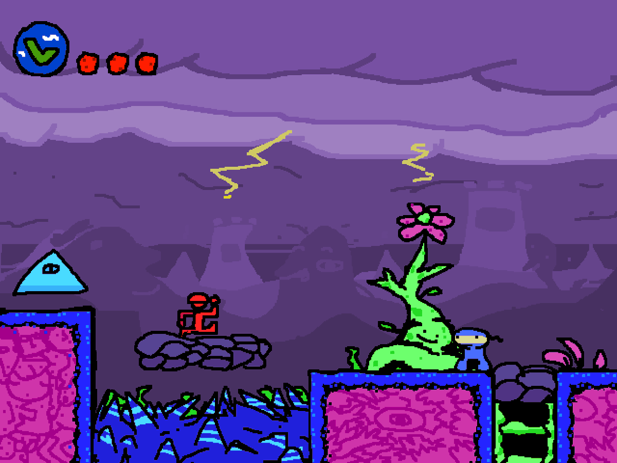 SrLavor's tweet photo. We decided to change the art style of El Ninja, the old one was too limited... #gamedev #condadoDev #pixelart #indiebr https://t.co/ar8lzLNRws
