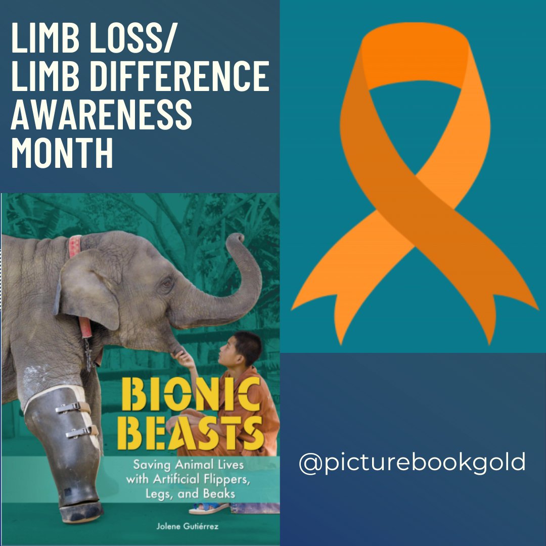 #Teachers #Parents  #Librarians April is #LimbLossLimbDifferenceAwarenessMonth and BIONIC BEASTS by @picturebookgold author @writerjolene is a great book to share with kids  #inclusion