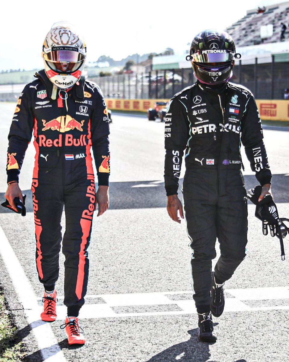 Verstappen, Russell, Hamilton is your top three for tomorrow 🍿