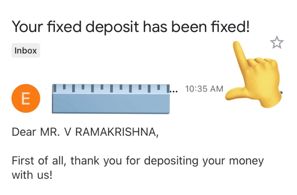 RamaKrishnaUX's tweet image. That subject copy was so confusing at first glance 🥲

#uxcopy #ux