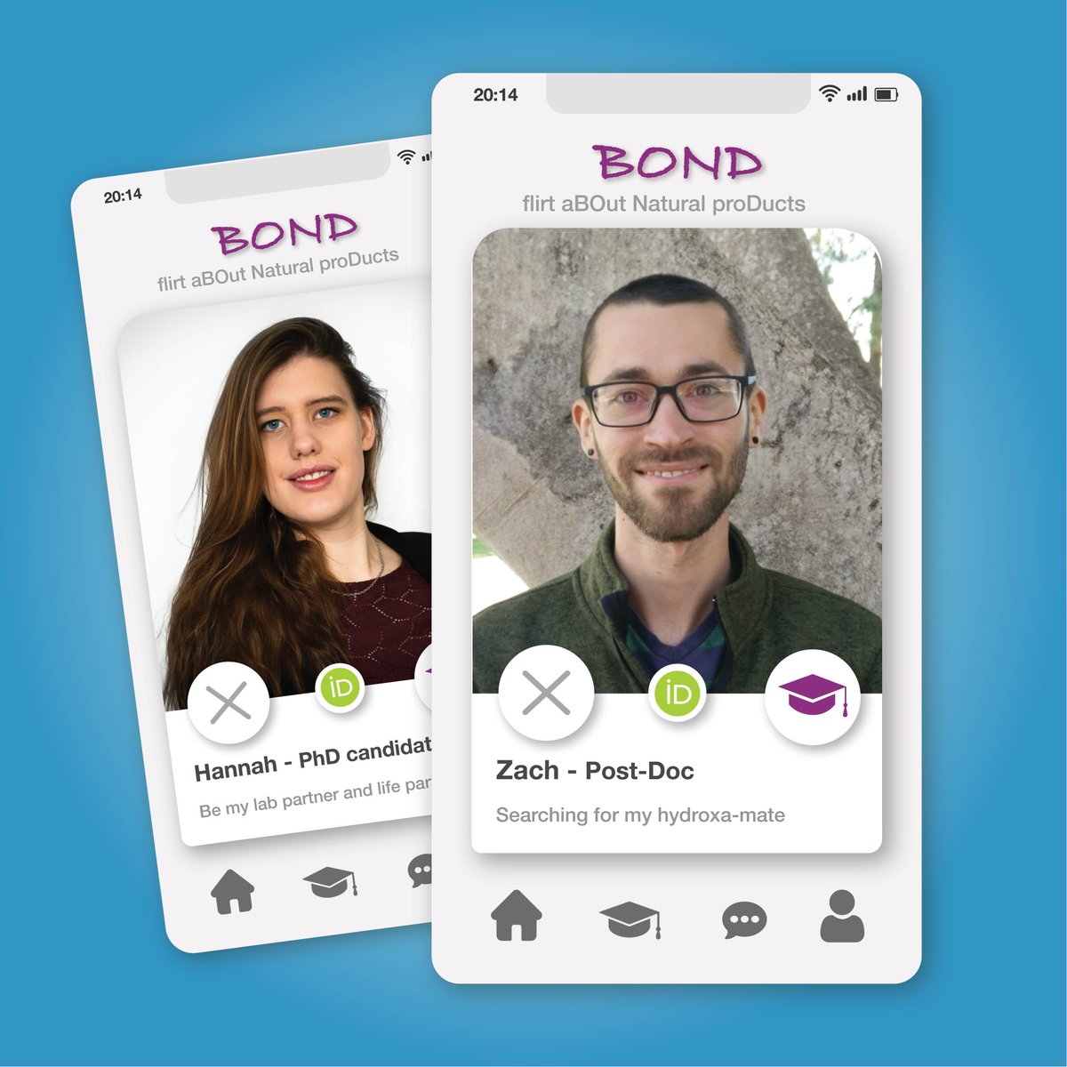 Zach Reitz (@zachreitzphd) on Twitter photo 1/ Are you looking for lovastatin in all the wrong places? Do you feel as isolated as your target compound?
<a href="/HannahAugustijn/">Hannah Augustijn</a> and I are proud to announce BOND (flirt aBOut Natural proDucts), the first dating app designed FOR and BY natural product scientists! 🧪💕 1/ Are you looking for lovastatin in all the wrong places? Do you feel as isolated as your target compound?
<a href="/HannahAugustijn/">Hannah Augustijn</a> and I are proud to announce BOND (flirt aBOut Natural proDucts), the first dating app designed FOR and BY natural product scientists! 🧪💕