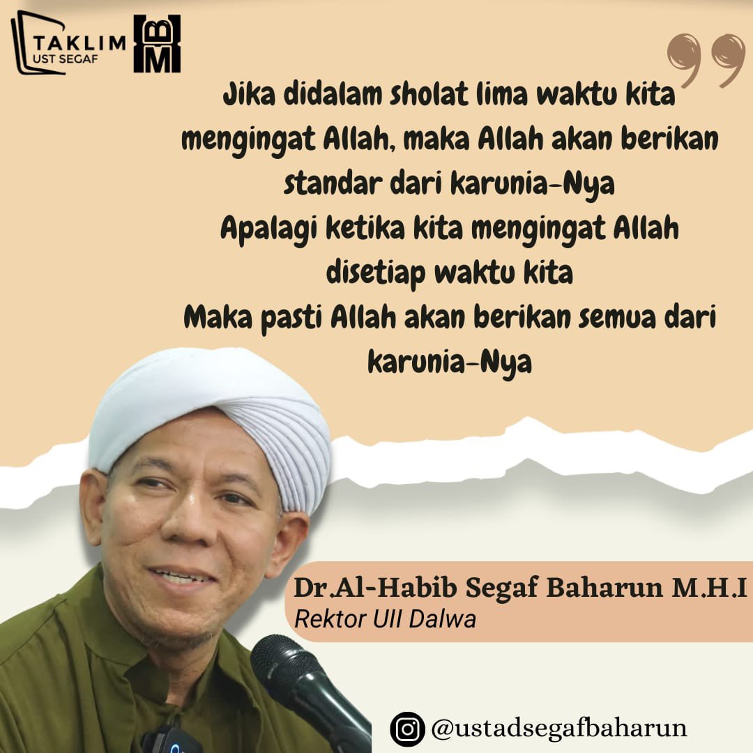 Remember Allah || Dr.Alhabib Segaf Baharun M.HI 
#remembering #allahﷻ  #quotes #habibatulmusthafa