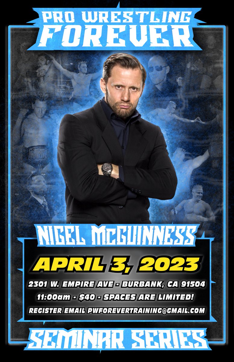 PWForeverLA's tweet photo. #prowrestling #wrestler #nigelmcguinness #Pwforever #prowrestlingforever #training #roh #wrestlemania #aew #wwe https://t.co/XmBcv1McQj