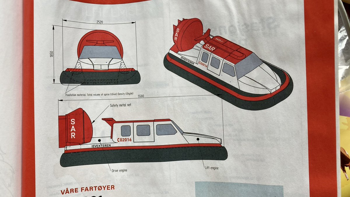 We thought today was a good time to share out preliminary design work for our hovercraft response units.
Much of Scotland is coastal, and hovercrafts being
Functional On Off Land
provide the quickest method of response to emergencies along the coastline.
