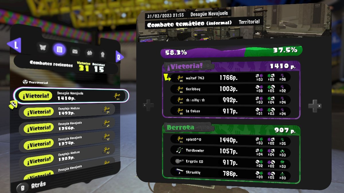 waitef742's tweet image. #Splatoon3 #NintendoSwitch
#ReyCalamar @SplatoonES