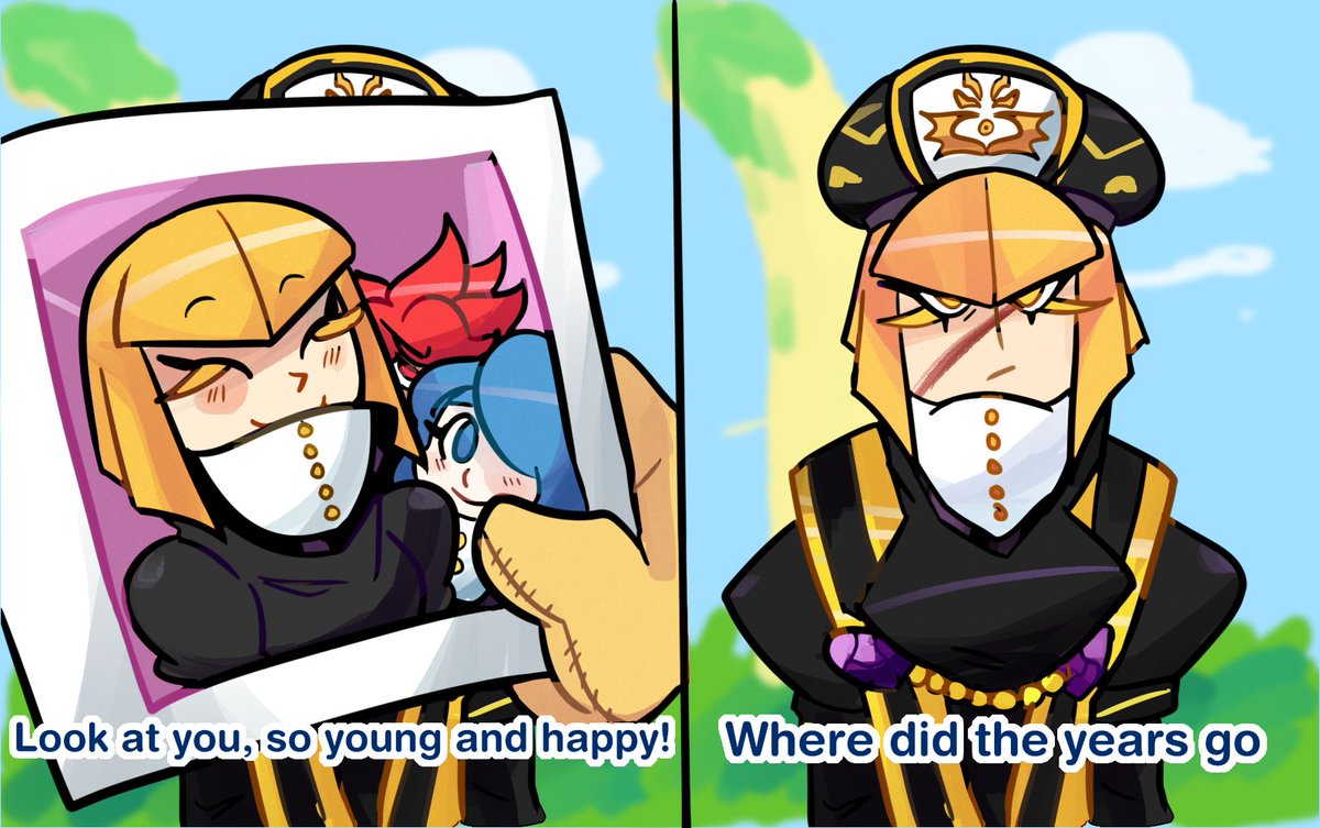 Being the Mage leader it wasn't easy #Kirby #fanart #myartwork