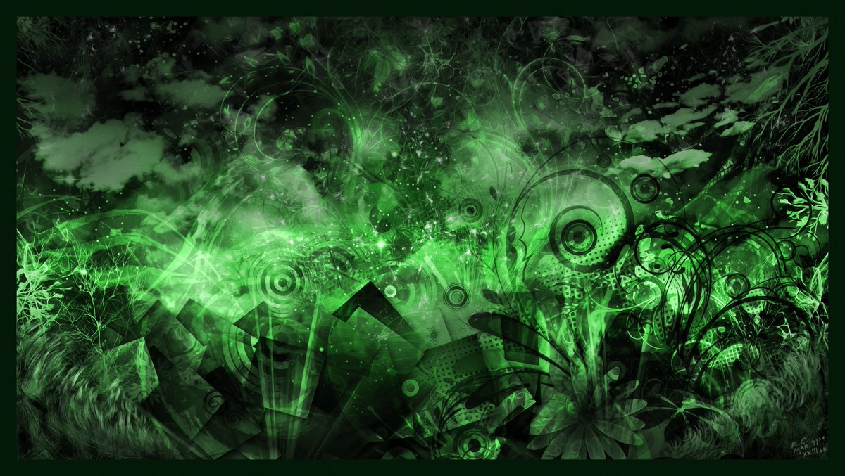 OctazureArts's tweet photo. Had to make something stand alone and get something done besides having worked on a comic page. Been a while since I made abstract art anyway.

This concludes March, the month of green and begins spring

"Nightly Visions"

Artwork(c)R.C. 'XXIII https://t.co/qLxr8zFZv8