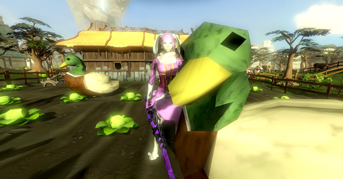 Tmw you're minding your own business and get photobombed🙀<a href="/RuneScape/">RuneScape</a> #FashionScape