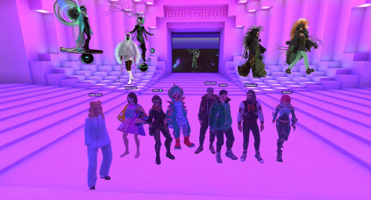 Metaverse Community Ukraine explores new spaces at <a href="/Spatial_io/">Spatial</a> ✨