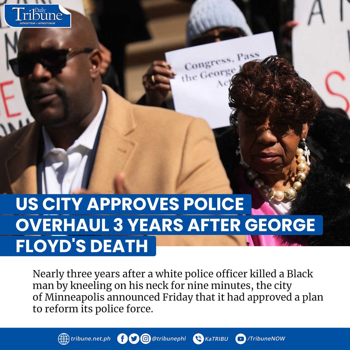 Concept News Central on Twitter: "The death of 46-year-old George Floyd