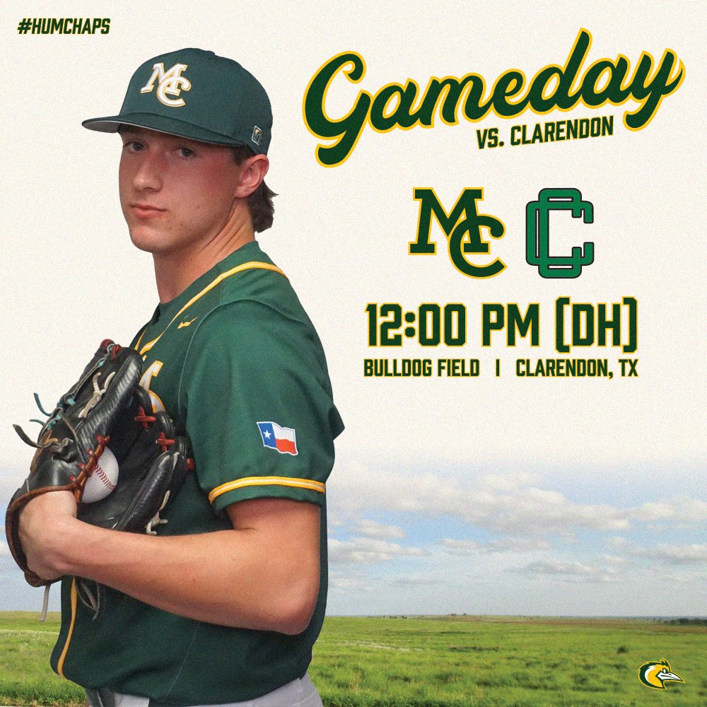 MCChapBaseball's tweet photo. Opening up a road series in the panhandle with Clarendon today.
๐GC Stats: https://t.co/GYKxal9iZD https://t.co/dElQ2Slw2U