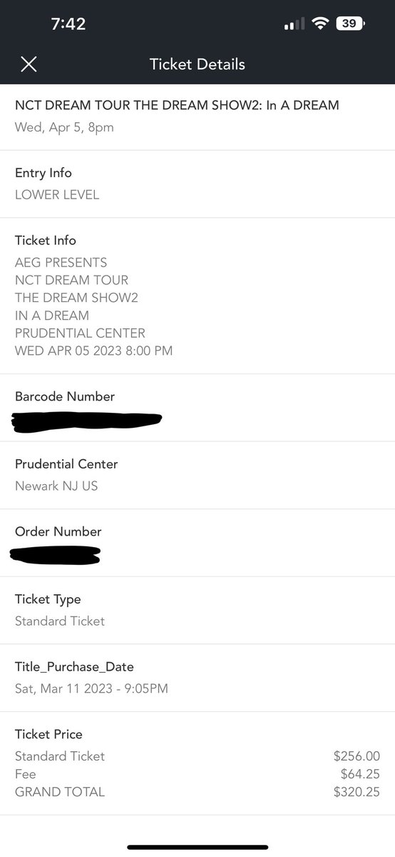 starlitforestss's tweet photo. wts/selling

one ticket for nct dream in newark
sec 4 row 7 seat 1

going for $228, less than face value since i need this gone asap! taking paypal and venmo

will provide video proof! please dm if interested https://t.co/cYSrjKV6uh