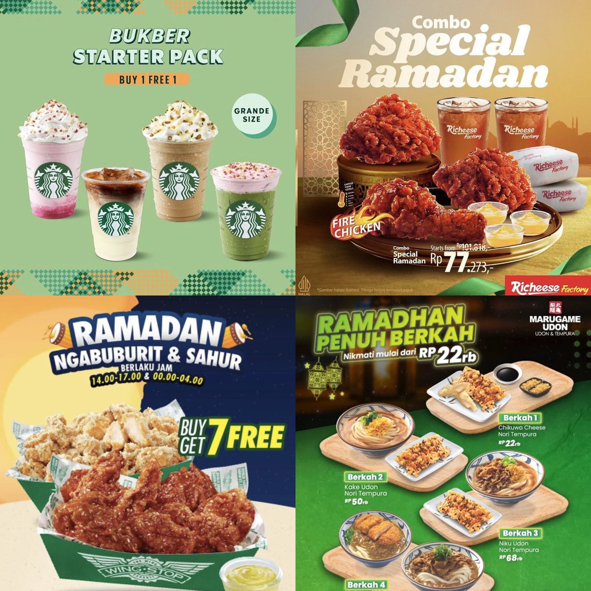 berburushopee's tweet photo. KUMPULAN PROMO MAKANAN &amp; MINUMAN SPESIAL RAMADHAN

— a thread https://t.co/0iwiFk2d3r