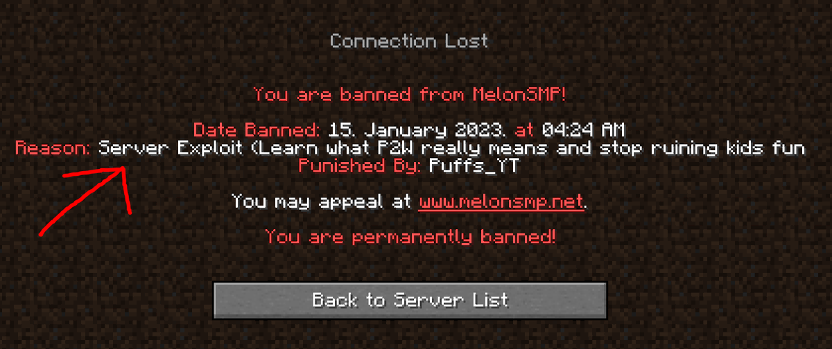 TheMisterEpic On Twitter lmfao This Minecraft Server Banned Me After themisterepic-on-twitter-lmfao-this-minecraft-server-banned-me-after