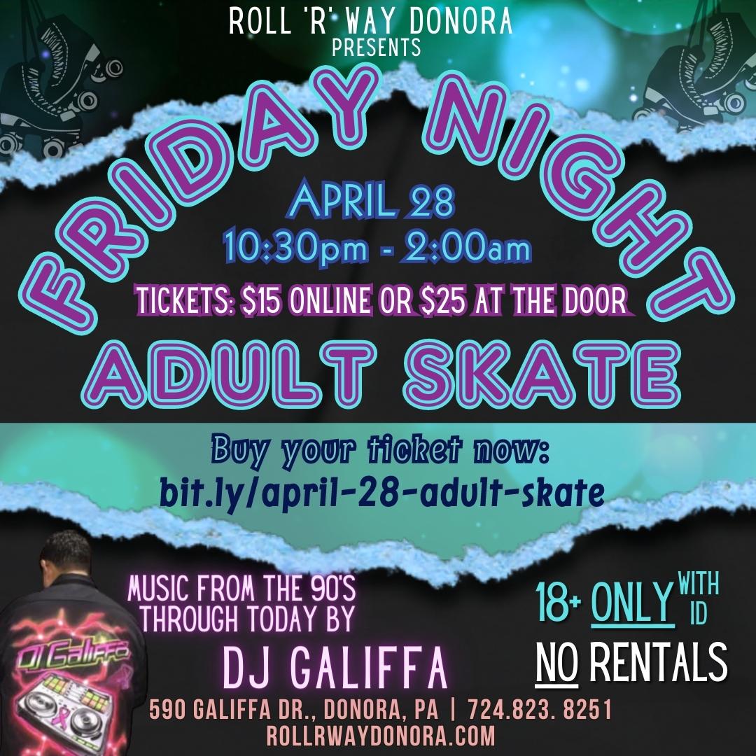 What's a more perfect date night than a skate night? NOTHING! #rollerskating #adultskate #datenightskatenight #rollout bit.ly/april-28-adult…