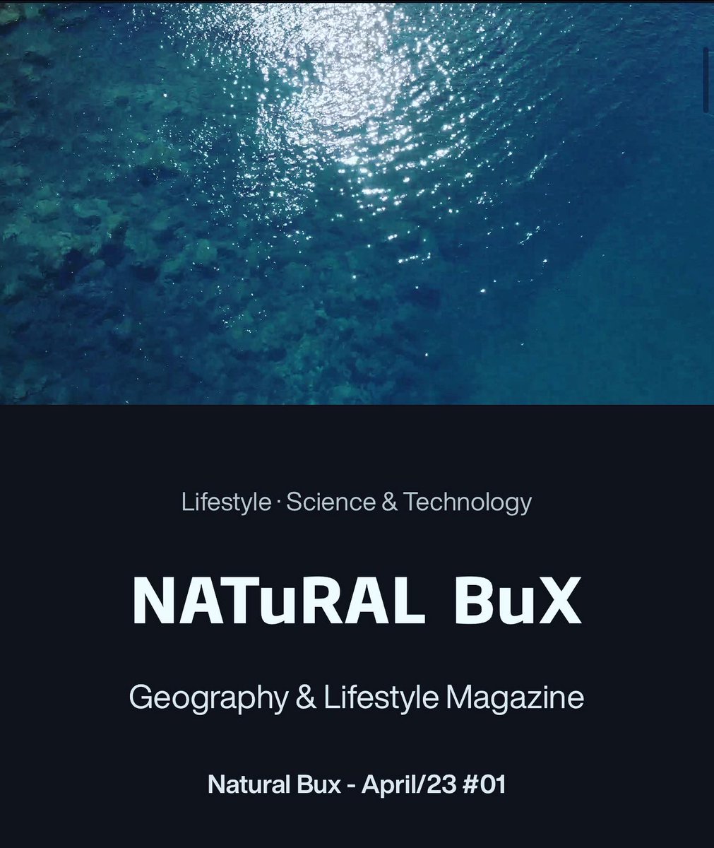 loribirth's tweet image. Just launched my digital magazine NATURAL BUX! 

I used #storymap platform to share ideas and projects on #art #geography #photograghy #urbanforestry #AI and #Brazilianculture 

Link on bio and here: storymaps.com/en/stories/47b…
