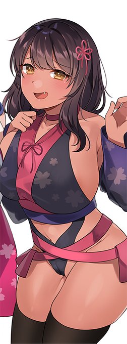 【販売サイトにて配信中!】
 「退魔師三姉妹が絶倫男にチン負け」
 F社 
https://t.co/8StRApB9JQ
D社 
https://t.co/1qYGjs3V96 

褐色発情退魔師…! 