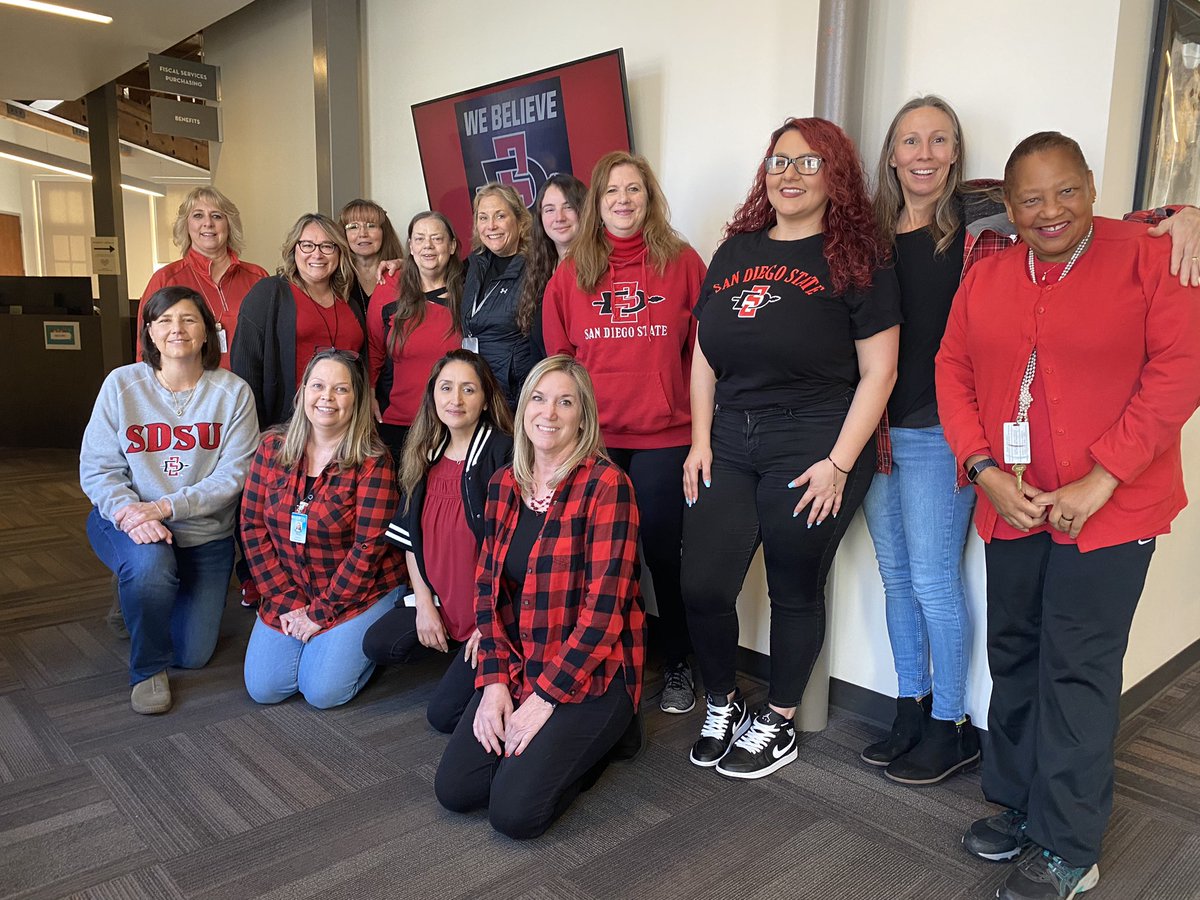 GUHSD District Office Employees believe in our SDSU Aztecs!   GO AZTECS!!