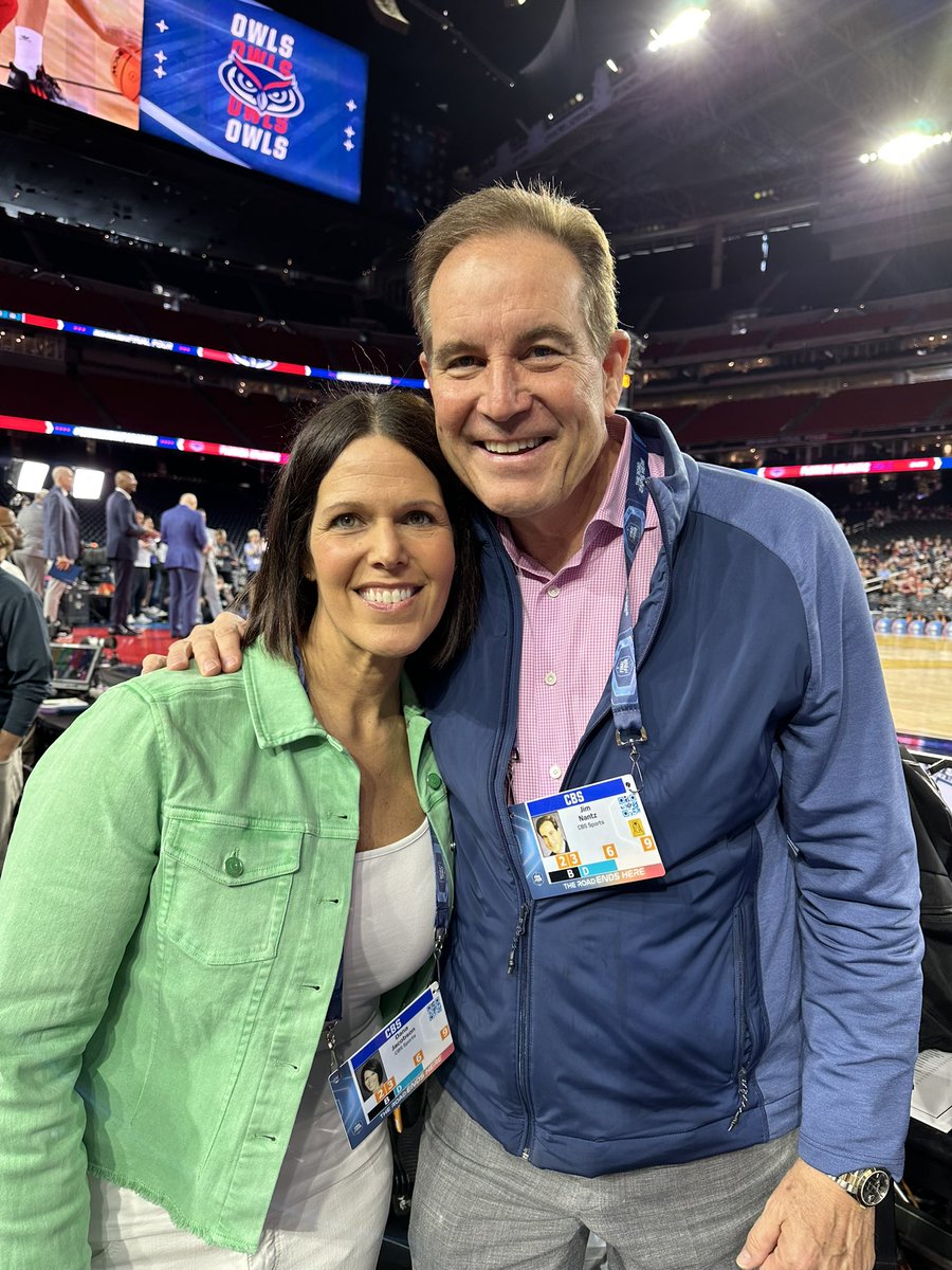 Dana Jacobson (@danajacobson) on Twitter photo We look back at the full circle run in college hoops for Jim Nantz calling his last Final Four this weekend. Our conversation including his signature greeting & what started his love of hoops plus & <a href="/ButlerMBB/">Butler Basketball</a> shot recreation by the man himself ALL on <a href="/cbssaturday/">CBS Saturday Morning</a> We look back at the full circle run in college hoops for Jim Nantz calling his last Final Four this weekend. Our conversation including his signature greeting & what started his love of hoops plus & <a href="/ButlerMBB/">Butler Basketball</a> shot recreation by the man himself ALL on <a href="/cbssaturday/">CBS Saturday Morning</a>