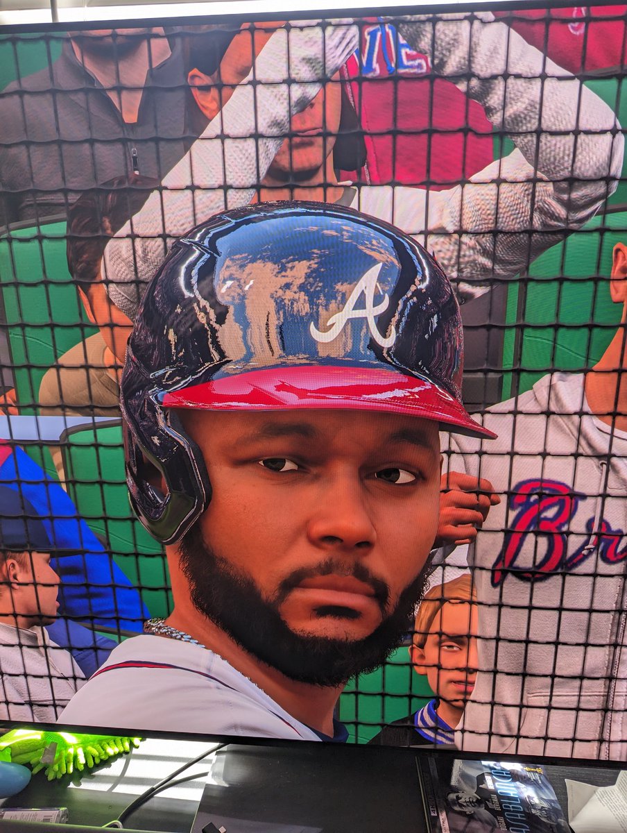 JComedy1's tweet photo. @TrevDefenseFirm @MLBTheShow @MoneyyyMikeee Lmao if this is a scan of Harris they need a new machine asap. This not even a bad scan. Nothing about this face is Michael Harris bro. Just bc we can't edit doesn't mean his face was scanned. Not even close to his face 🤣🤣😂 https://t.co/gN5CqhSHZx