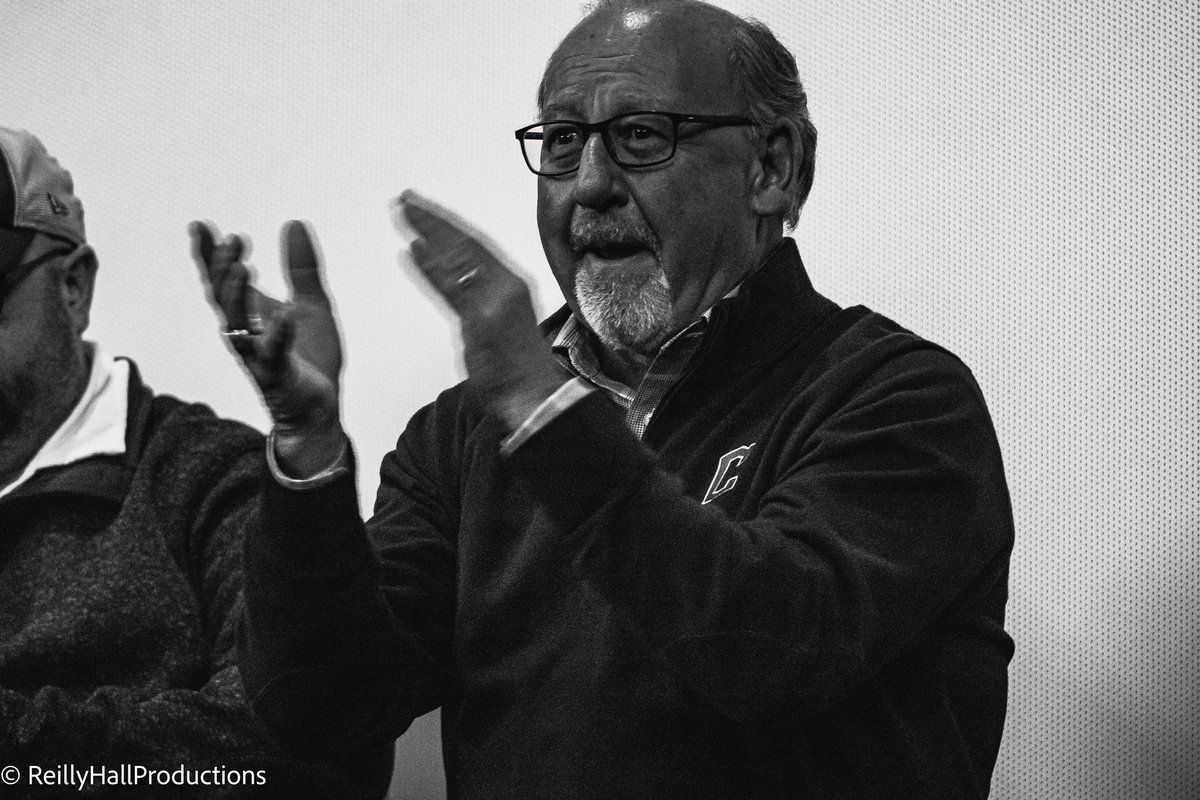 ReillyHallMedia's tweet photo. A few photos from an event I worked for @ajbill79 at a premiere/Q&amp;A for the movie @WarOnTheDiamond with @CleGuardians Senior VP of Public Affairs, Bob Dibiasio. https://t.co/YLvbiR4bNM