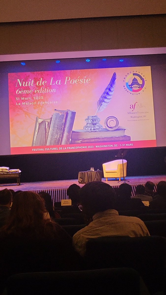 jayabohlmann's tweet photo. Une belle fin du festival culturel de la francophonie 2023! @lamaisonfrancaise @afdc https://t.co/VvQXepFEA7