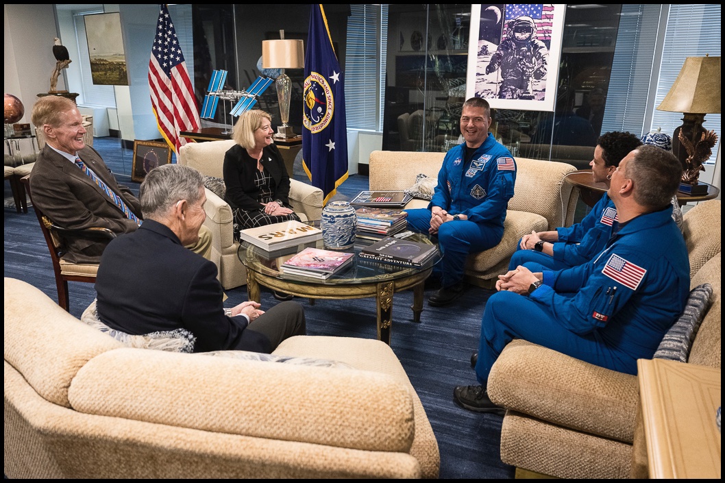 NASA HQ PHOTO on Twitter: "NASA's SpaceX #Crew4 astronauts @astro