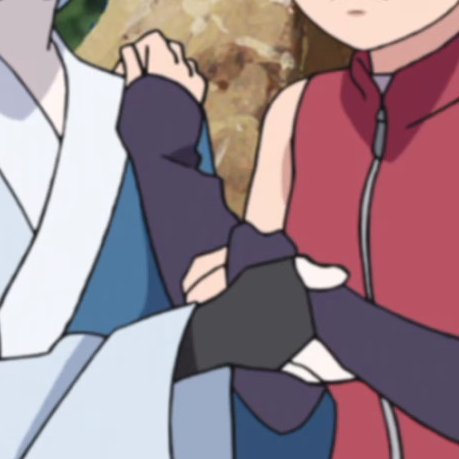 HourlyMitsusara's tweet photo. The movie OVA give us so much #Mitsusara crumbs 🥺 Look at Mitsuki holding Sarada’s hand and Sarada holding Mitsuki’s shoulder 😭💙❤️ https://t.co/M2qbpPl1pP