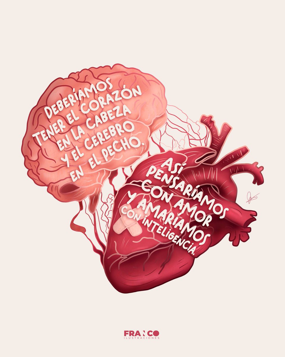 Franilus's tweet photo. Un mensajito ilustrado para este viernes ❤️🧠
.
.
.
#frases #FrasesDelDia #corazon #amor #ilustracion #digitalart #digitalpainting #DigitalArtist #illustrationfile2023 #illustrationartist https://t.co/ATjZjPTSln