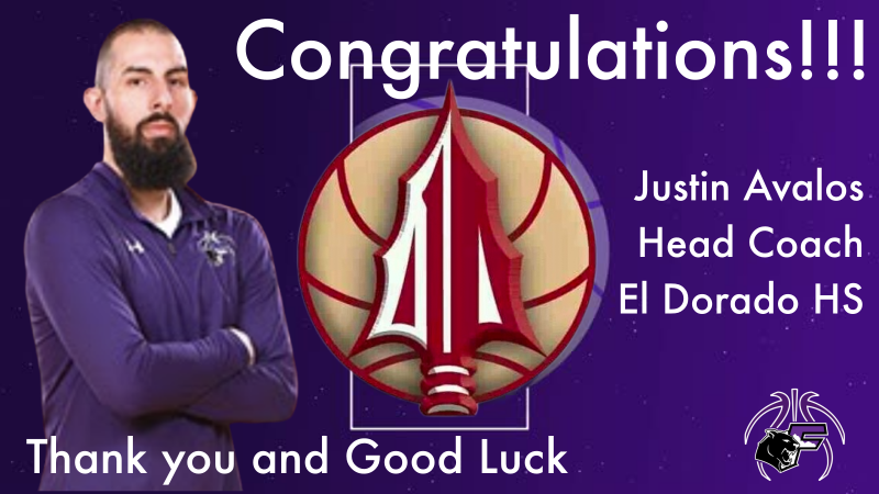 FHSCougarBBall's tweet image. Congratulations to Coach Justin Avalos on becoming the new Head Coach at El Dorado HS. The Empire is in great hands with this absolute win of a hire. Thank you for all you did at Franklin. @Fchavezeptimes @ColinDeaverTV @SamGuzmanTV @JamesKFOX_CBS