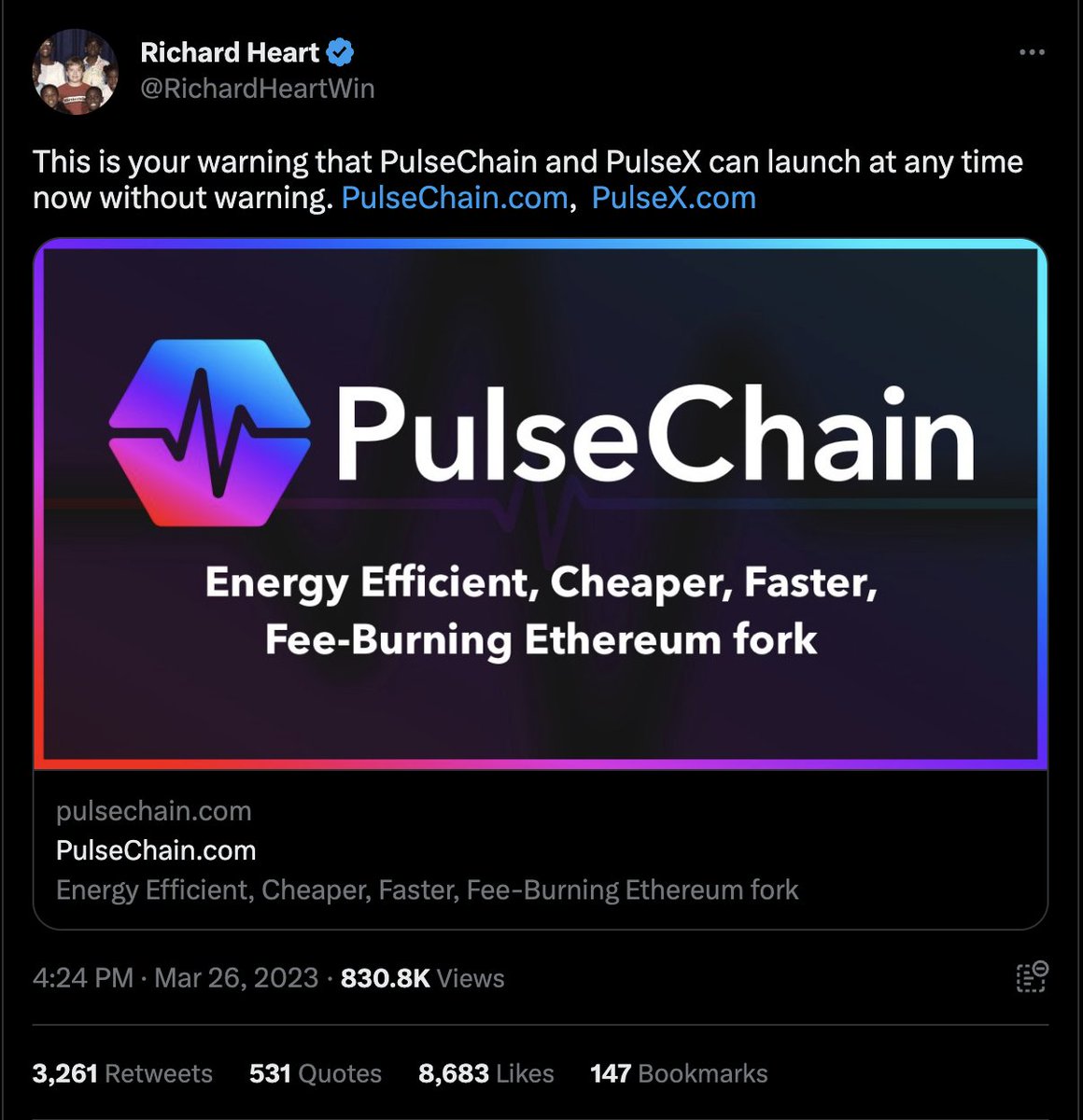 $HEART right on time for the imminent launch of PulseChain.

dexscreener.com/ethereum/0x5c8…