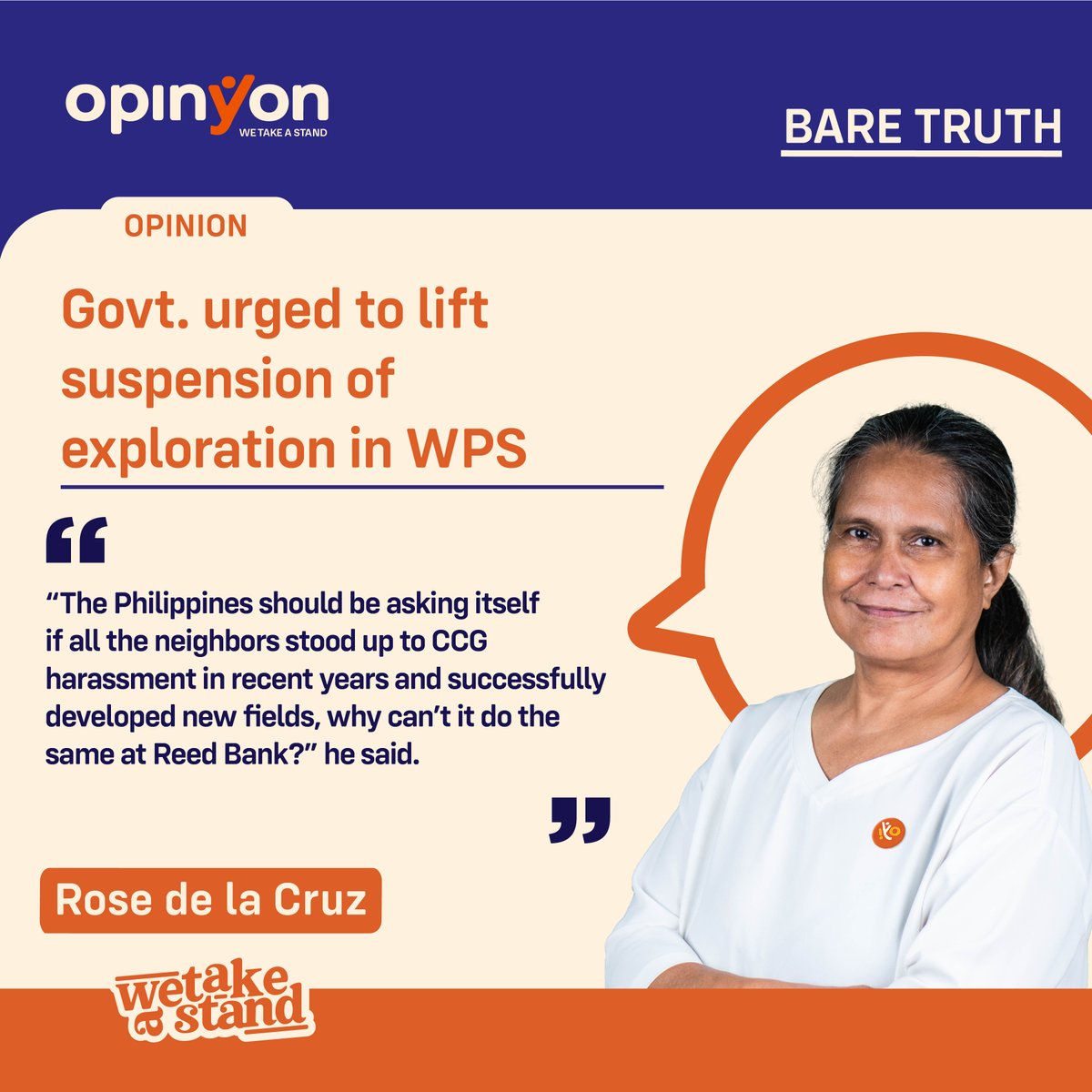 OpinYonNews's tweet photo. Govt. urged to lift suspension of exploration in WPS
By Rose de la Cruz

Read more
https://t.co/nhHmU5Zxrs

#Government #Suspension #Exploration #WPS #Bare #Truth #BareTruth #Column https://t.co/N33eSqJJpd