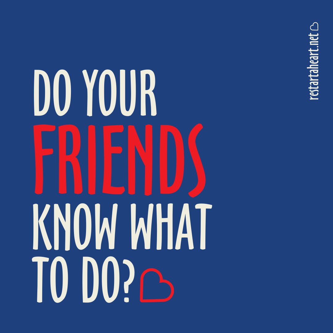 RestartHeartDay's tweet image. If you were out with your friends playing golf, getting brunch, or watching a movie, would they know how to save your life if you went into cardiac arrest? ❤️

Use our resources to educate them at restartaheart.net

#CallPushShock #RestartAHeart