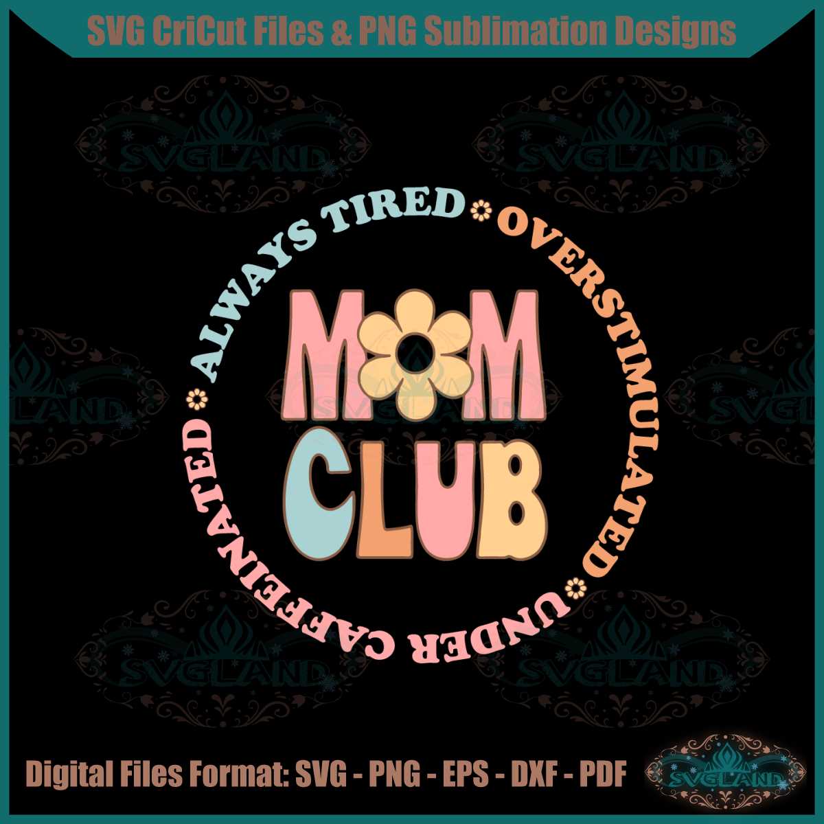 svglandshop's tweet photo. Comfort Colors Retro Mom Club Funny Mother’s Day Svg
#Mothersday #trending #design #cricut #svg #svgland #family #digital #digitalart #cuttingfile #fileforcricut #momclub #graphicsdesign #graphicart 
🛒: https://t.co/NRCGSe3im5 https://t.co/v28iEZhKDE