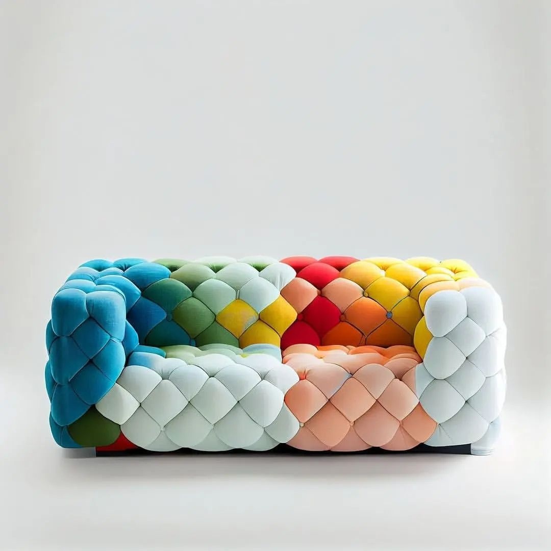 MesmerizeD_it's tweet photo. Colorful modular couches designs generated in Midjourney Al by @kpmcclellan
Visit: https://t.co/qO1nRlEhQU
#product #productdesign #design #couch #couchdesign #sofa #sofadesign #midjourneyai #aidesign https://t.co/2Yi1qANuKQ