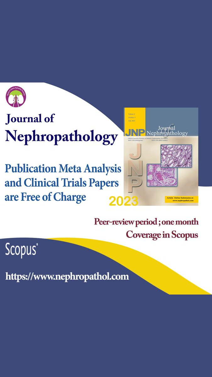 jnephropathol's tweet image. (nephropathol.com) 
#renalpath #nephropath #kidneypath #nephrology #nephrologists #Medical #hypertension #hemodialysis