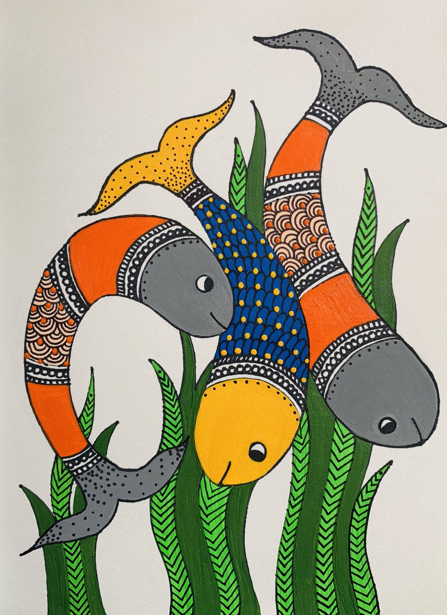 alankarandesign's tweet photo. Gond Painting A Tribal Art of Central India 
#handicraft #handmade #art #homedecor #design #interiordesign #craft #handicrafts #gift #handcrafted #fashion #instagood #souvenir #india #indonesia #kontraktor .
https://t.co/VFOLXux5fm https://t.co/j27Bst7zut