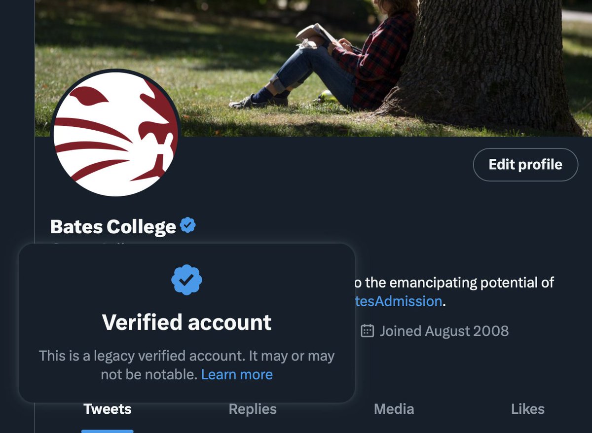 BatesCollege's tweet image. One last look. Garnet is more our color anyway.

Checkmark or no checkmark, we'll still be here tomorrow. #GoBates