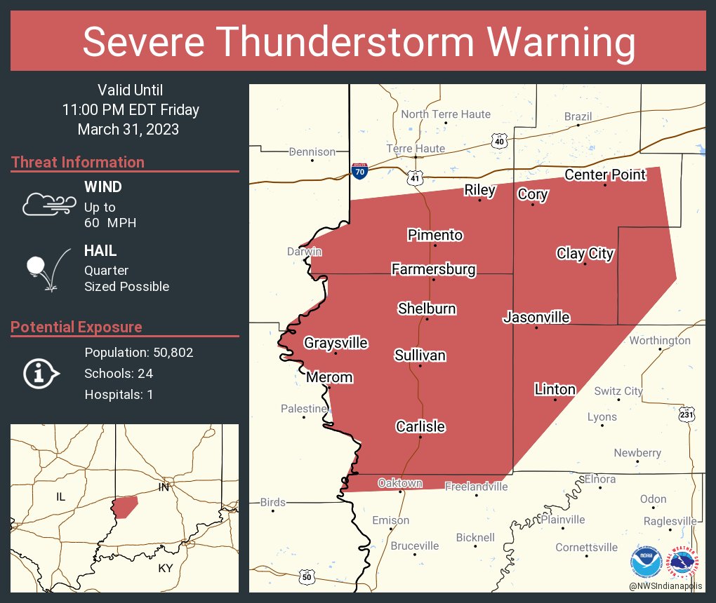 Paul Poteet Dot Com 🇺🇸 on Twitter "Indiana's Weather Update (Via